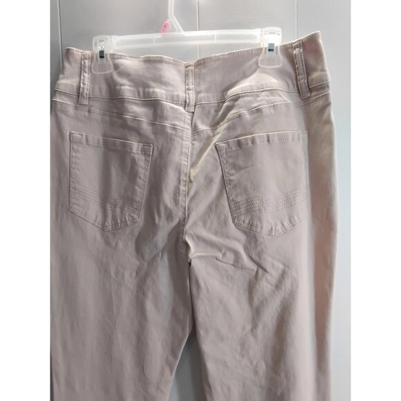 Soho New York and Company Jeans High Rise  Legging Pink SZ 14 - Picture 3 of 5